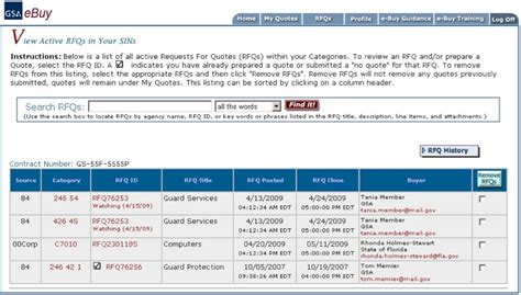 whats a b and e|GSA eLibrary Contractor Information.